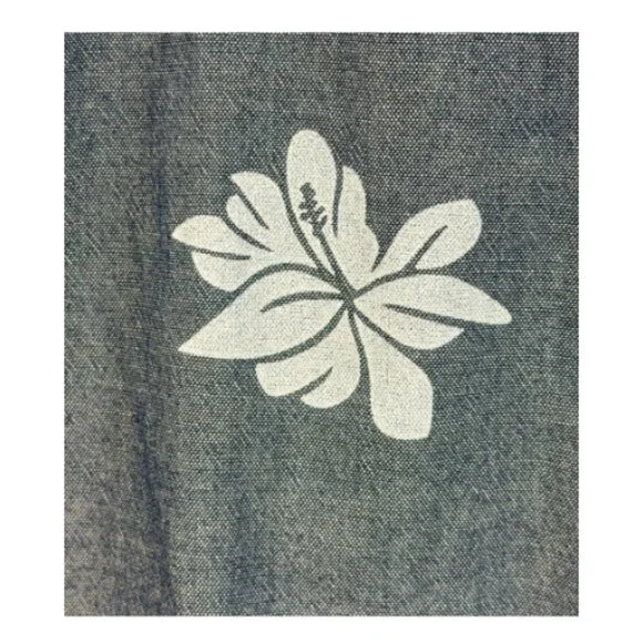 The Foundry Supply Co. 3XLT Big and Tall Hibiscus Hawaiian Print Shirt - Picture 5 of 8